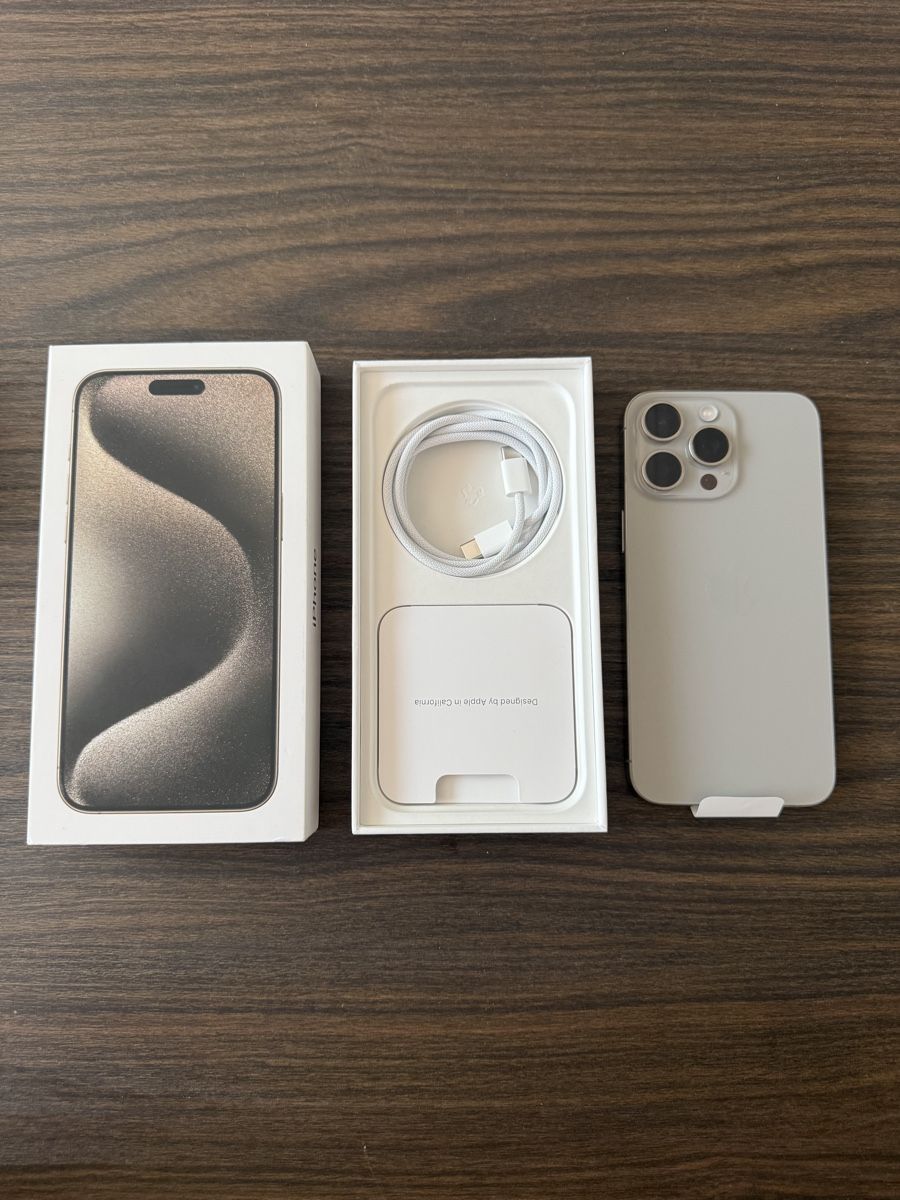 Apple Handys / Smartphones: iPhone 15 Pro Max 256GB titane Neuf – Neu und originalverpackt aus Courtion von swi_q2n2 1