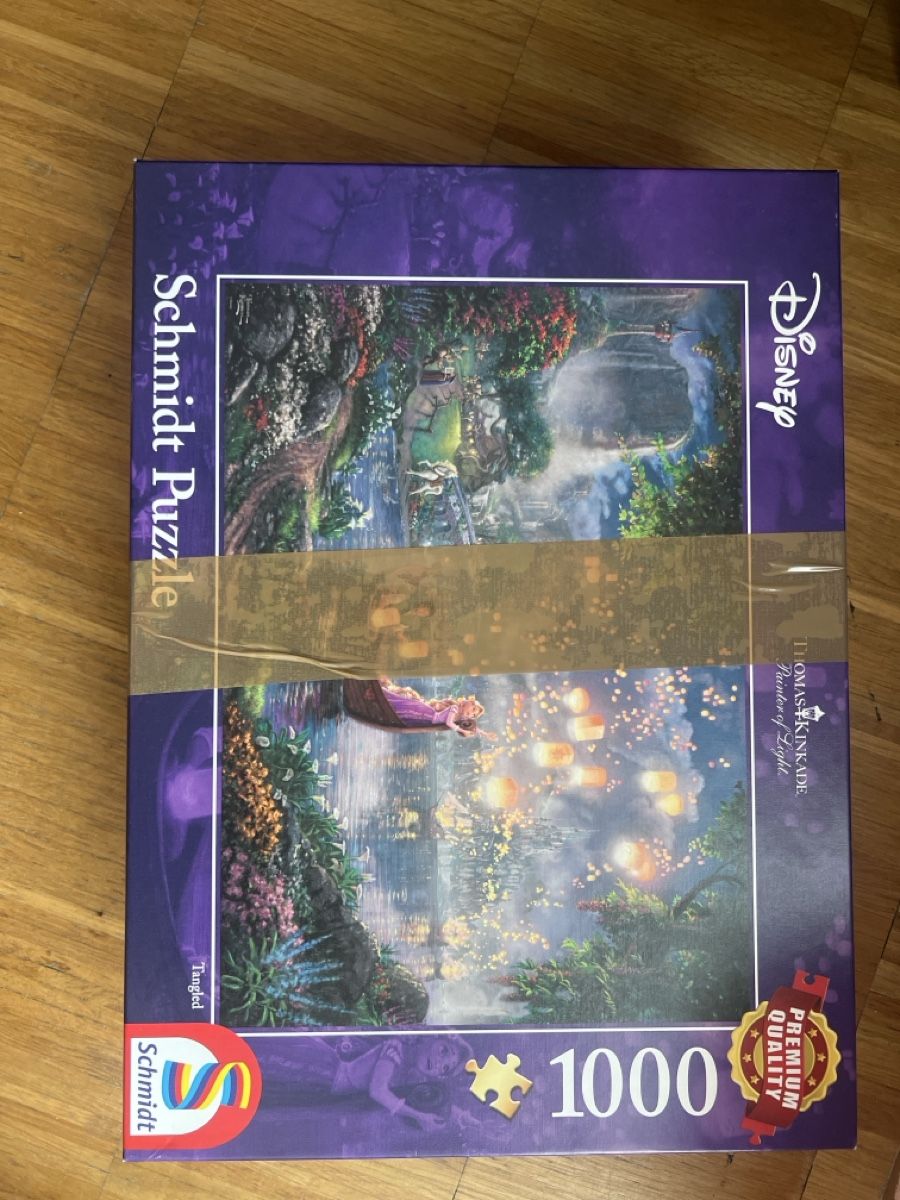Disney Puzzle: Puzzle Disney Raiponce (Tangled) - Schmidt 1000 pièces – Usato da Le Grand-Saconnex venduto da sol_jqk7