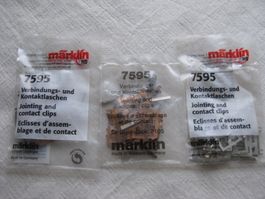 Märklin 3x 7595 Verbindungs- und Kontakt