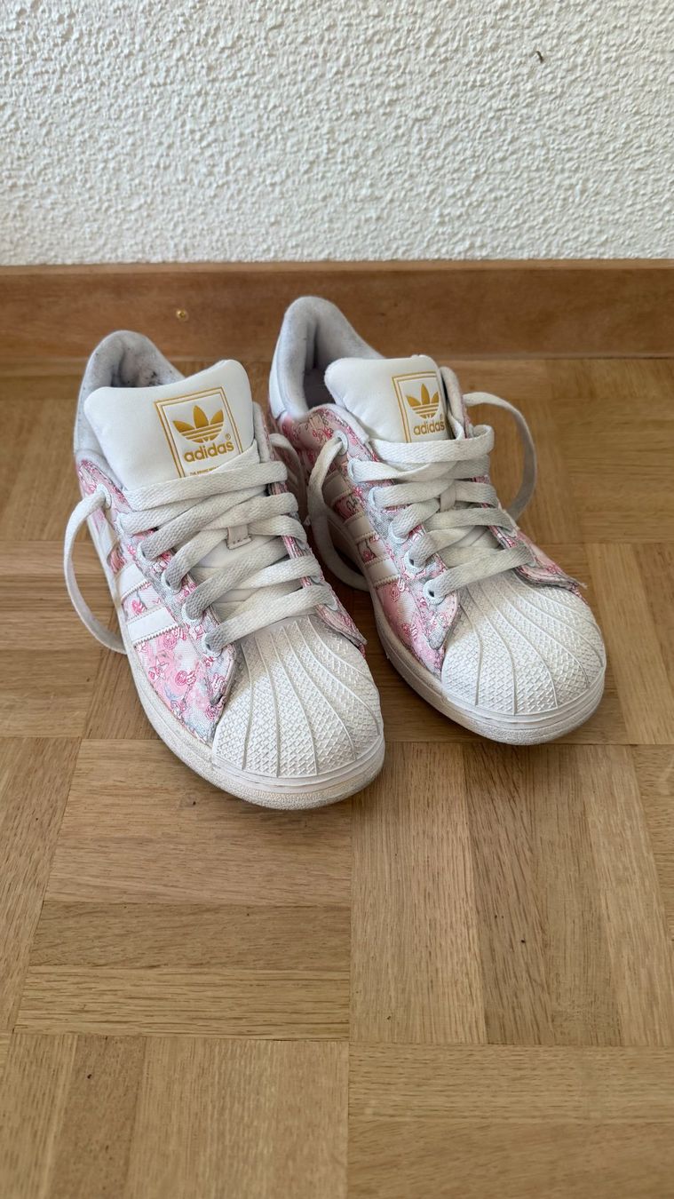 Scarpe da donna: Adidas Superstar rose et blanc, taille 36 – Usato da Genève venduto da dkr_j29m 3