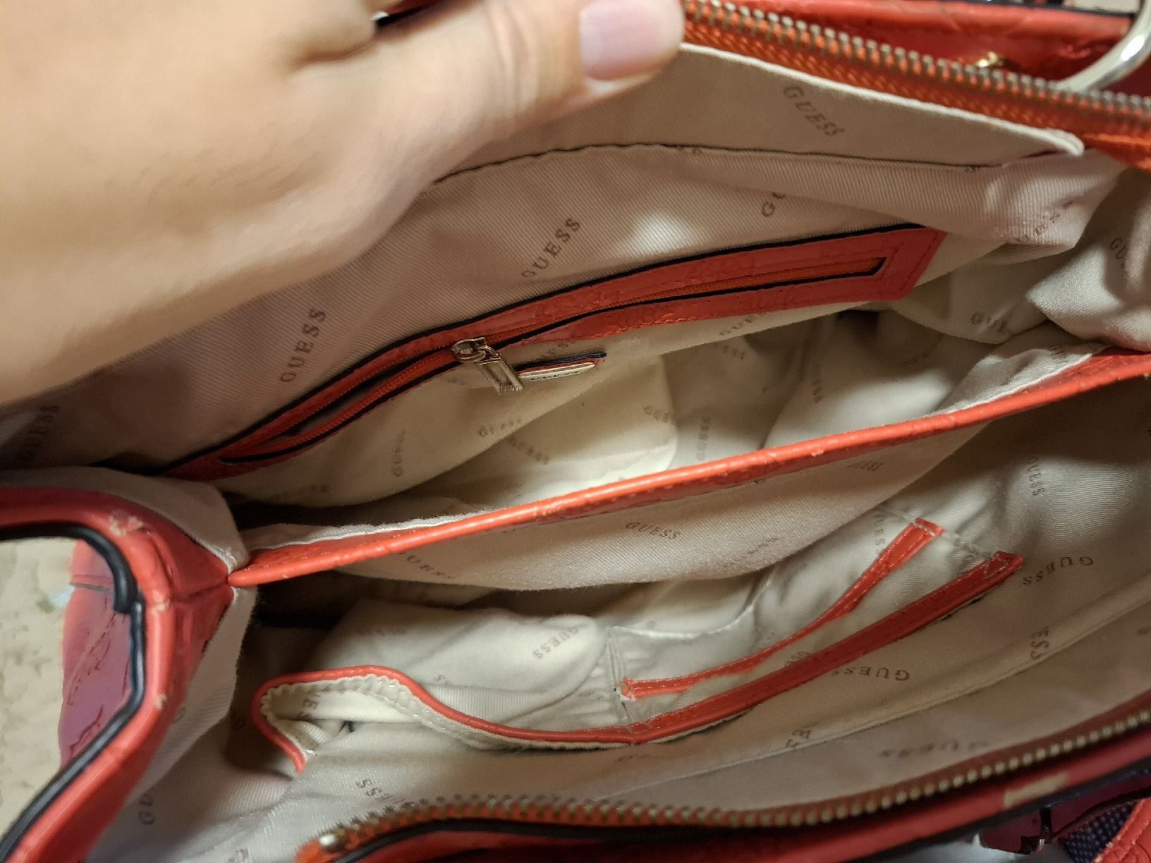 Guess Borse da donna: Guess Handtasche in Rot – Usato da Mels venduto da TK2005 1
