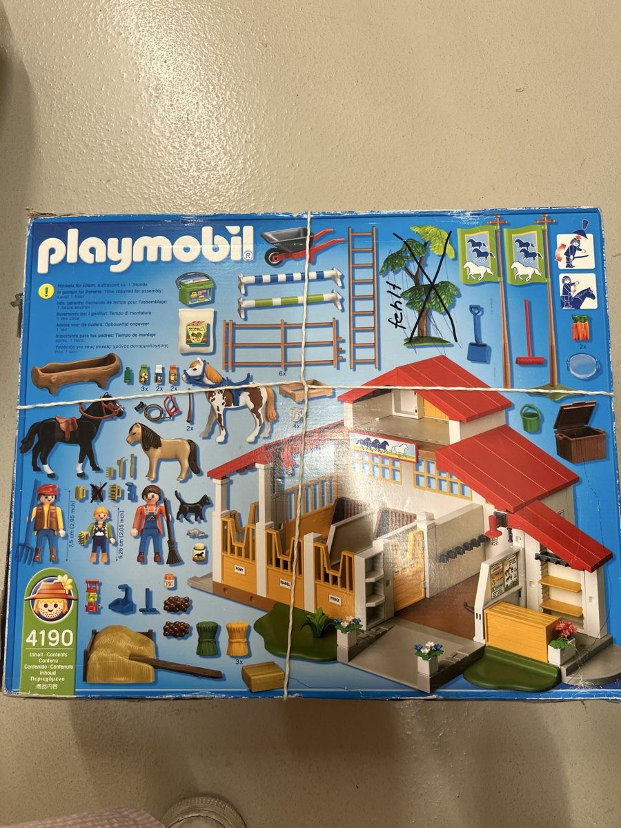 Playmobil Giocattoli: Playmobil Reitstall – Usato da Emmen venduto da lor_dk57 1