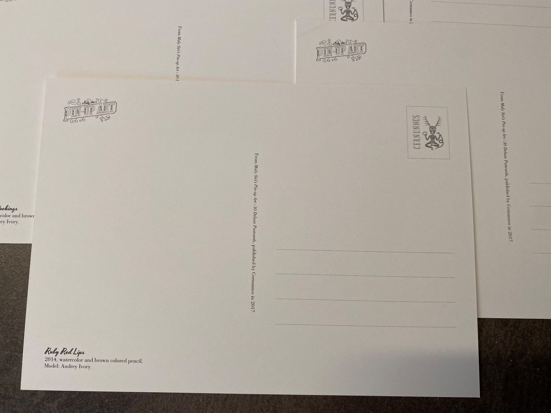 Poster & Bilder: Big Postcard, pin-up - set 20x14cm – Neu (gemäss Beschreibung) aus Collombey von Cards07 3