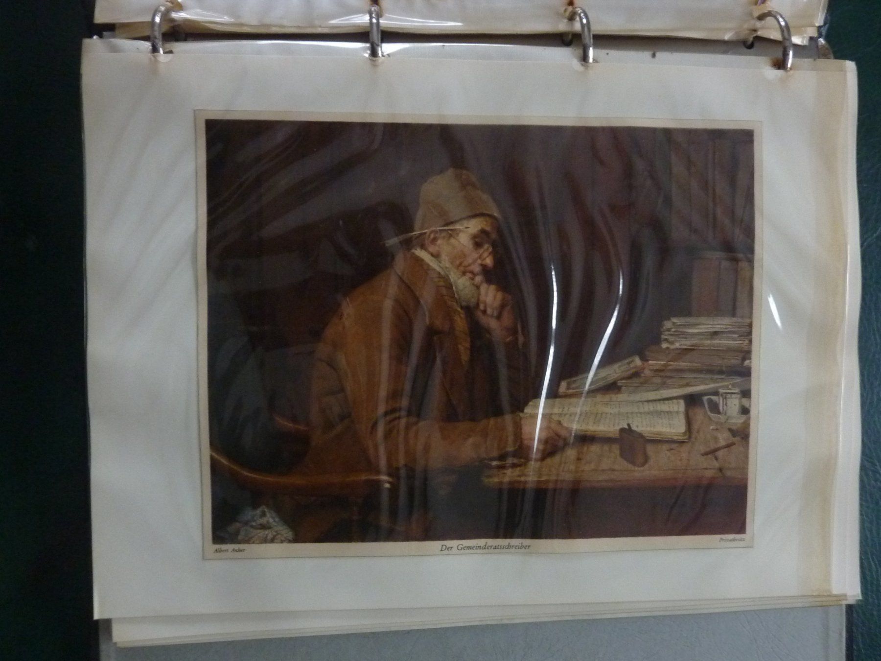 Foto & Immagini: Ordner mit Kunstdruck, meist Albert Anker – Usato da Triengen venduto da Nussbaum14 3