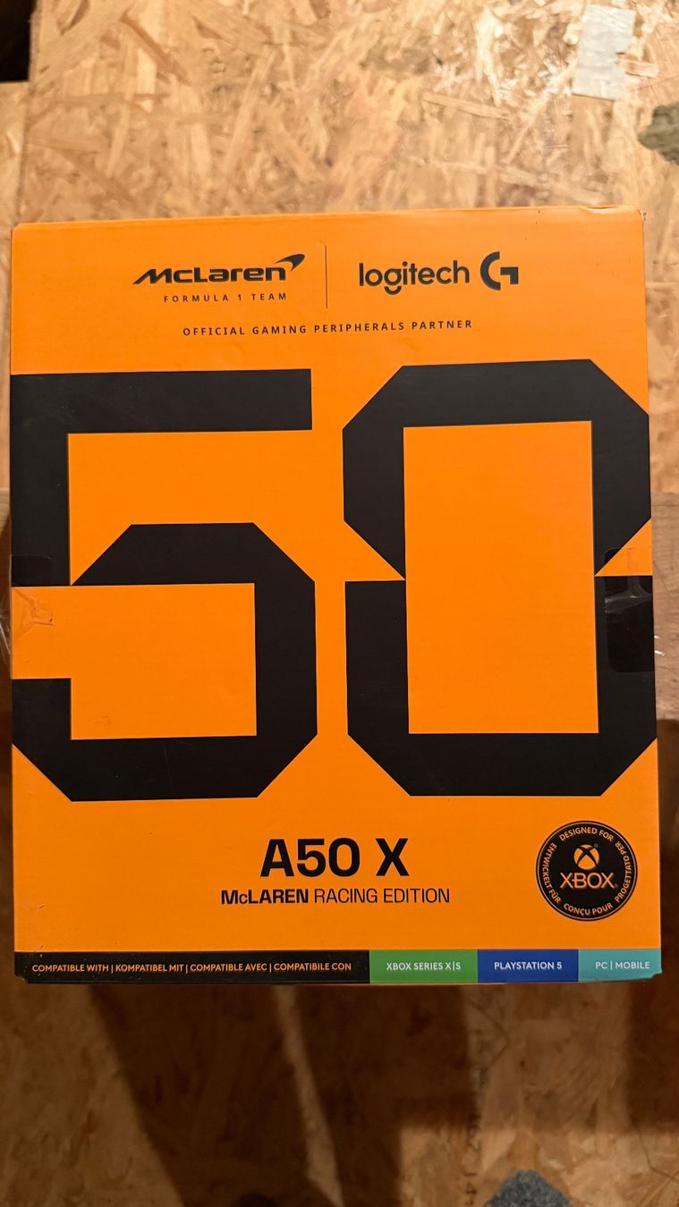 Astro Gaming Cuffie: Astro A50 x Mclaren Edition – Nuovo (secondo la descrizione) da Basel venduto da Jodani1605