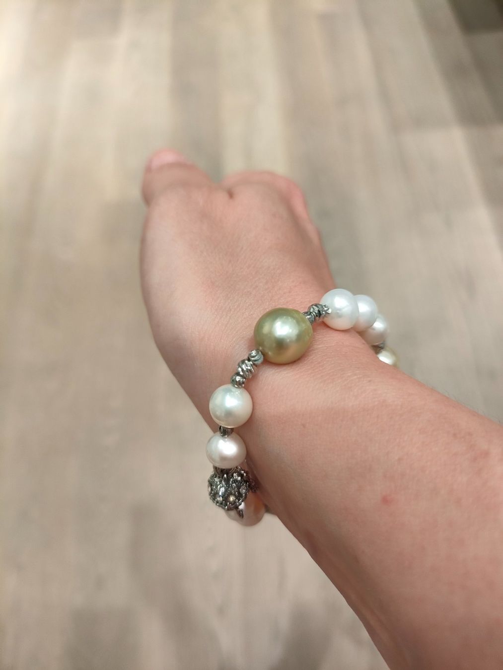 Bracelets: Süsswasserperlen Armband mit Magnet – Neuf (Voir description) à Bern par Lidia.5 1