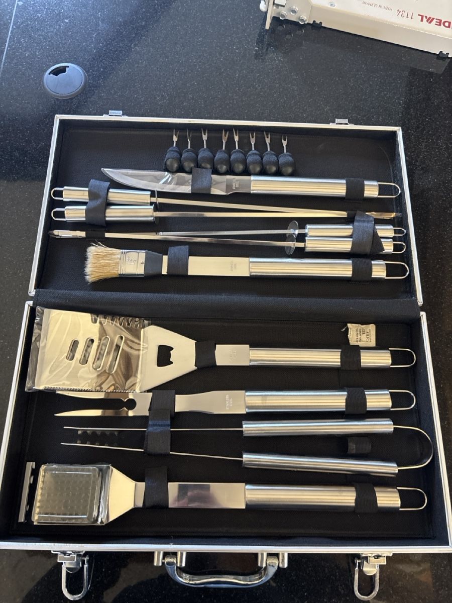 Set di posate: Grillset Neu "Leopold" – Nuovo (secondo la descrizione) da Kaiserstuhl AG venduto da mar_5k9x