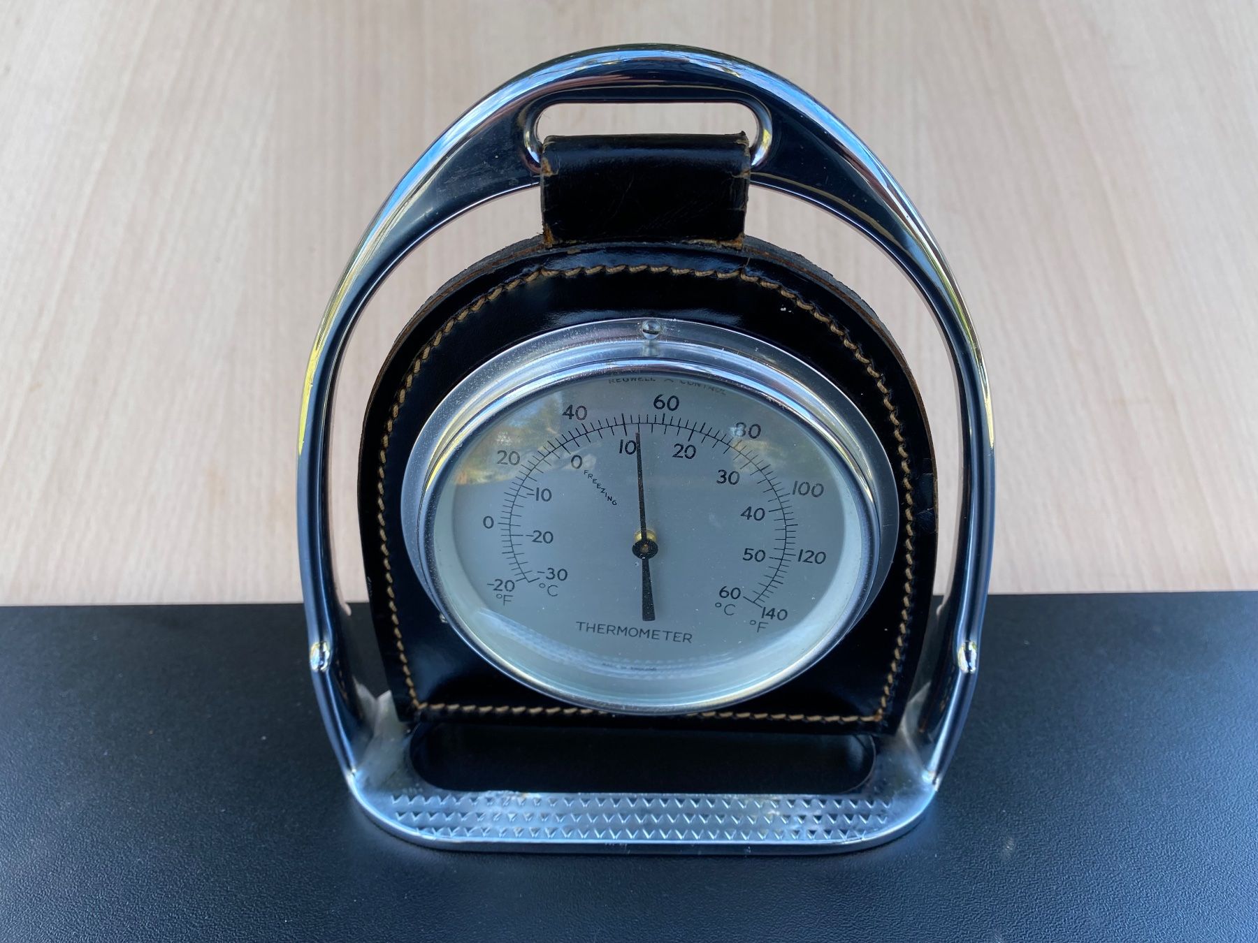 Carrozze: schöner Vintage Regwell Control Thermometer – Usato da Feldbach venduto da Fea1 1