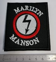 Marilyn Manson - Aufnäher (neu)
