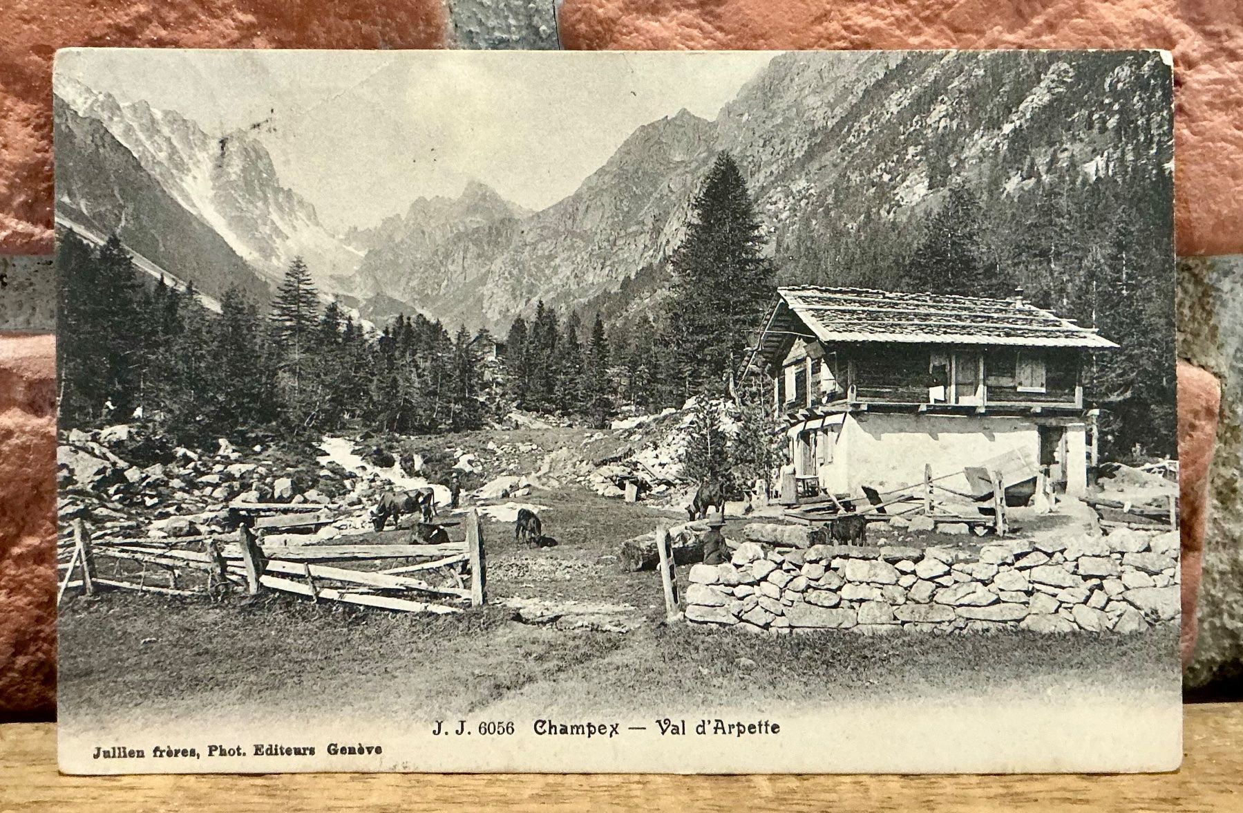 Cartes postales: 1907 - CHAMPEX - Val d'Arpette – D'occasion à Root par ENGLAND-TREASURES