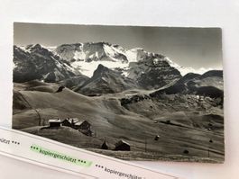 Adelboden Lenk, Hahnenmoos Pass ungelaufen AK