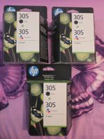 HP 305 Black Tri-colour 2-pack Patronen neu