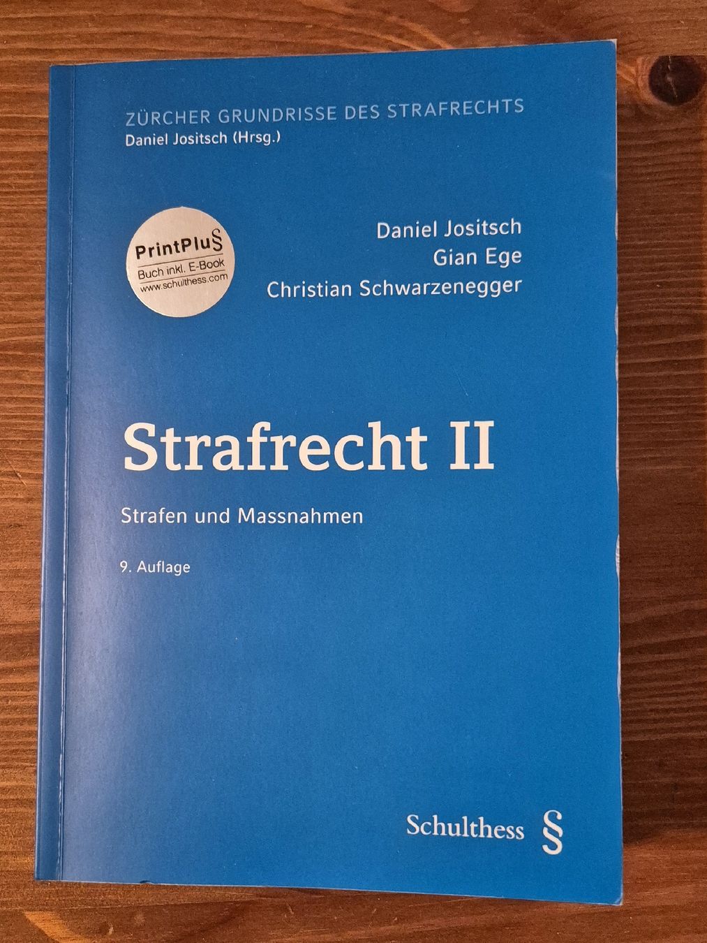 Libri: Strafrecht II - Strafen und Massnahmen – Usato da Wigoltingen venduto da nic_xqy2