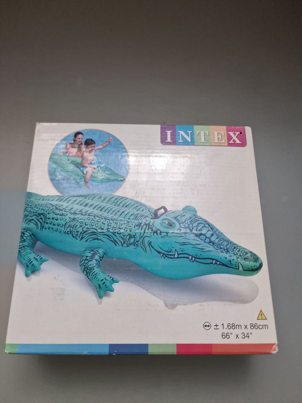 Giocattoli: Intex Schwimmtier Krokodil Neu – Nuovo e nell'imballaggio originale da Oberuzwil venduto da aseinkaufswelt