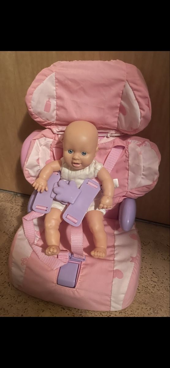 Puppen: 💖Herziger Puppen-Autositz💖 – Gebraucht aus Röschenz von Kikis-Brocki 1