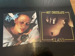 2 Vinyl Schallplatten Hot Chocolate Class und Winner