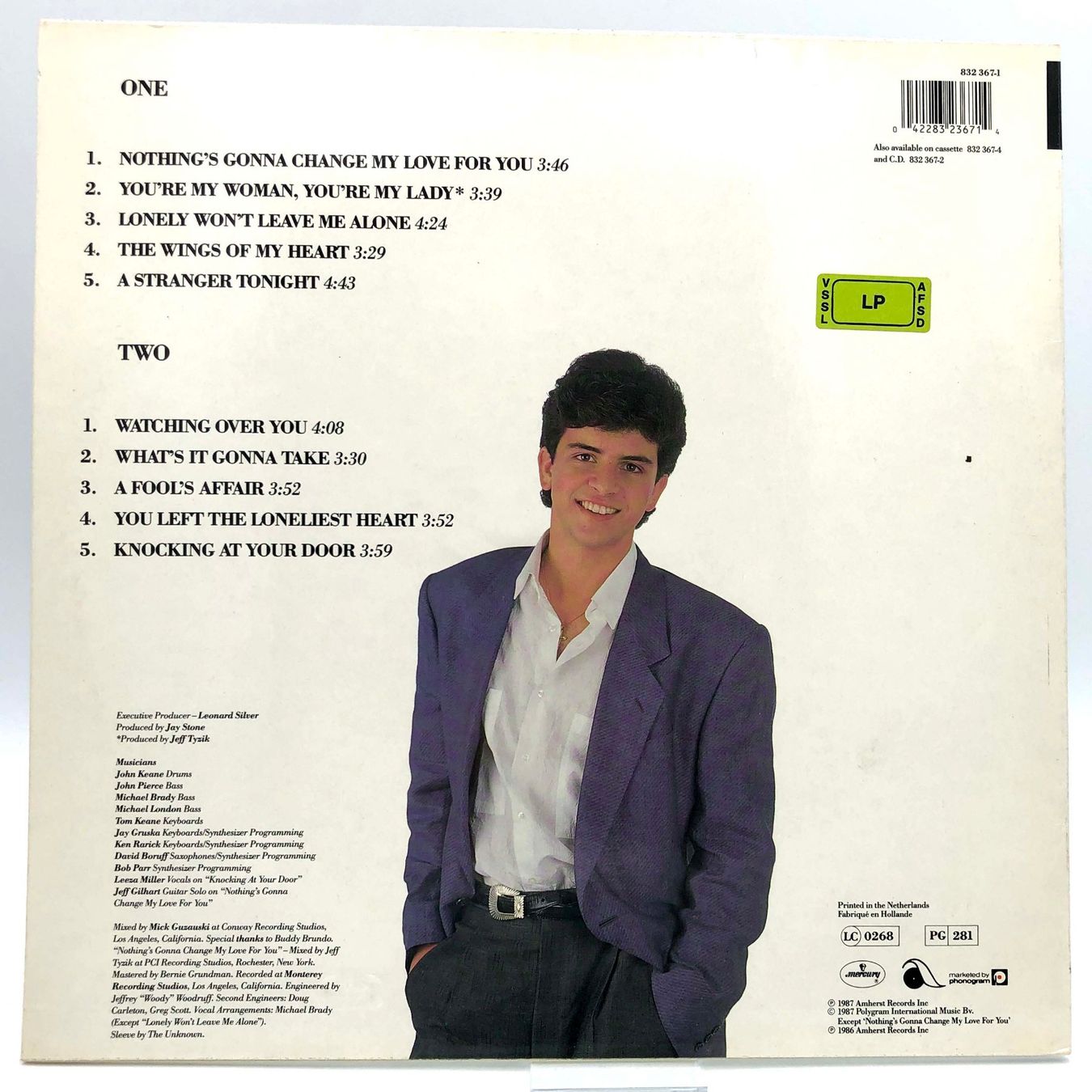 Schallplatten: Glenn Medeiros LP 1987 - gM – Gebraucht aus Häusernmoos von platten-teller 1