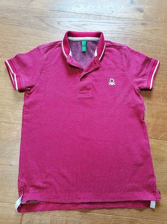 Benetton polo tshirt, Grösse 122-128