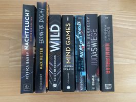 Bücherpaket Thriller 7 Stück