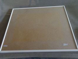 Wechselrahmen Metall Beige 46.5 x 37.5 x 2.5 cm Glas 8 Stk.