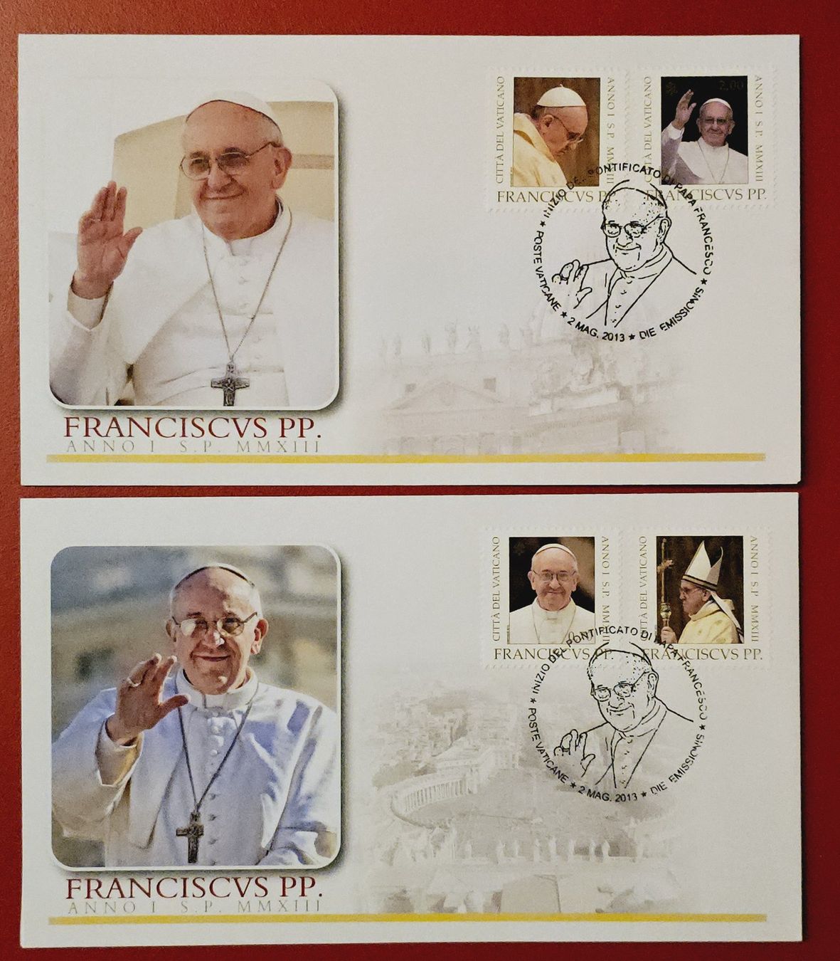 Briefmarken-Set Niger 2013 Papst Franziskus – Kle Produktbild-Vorschau 6