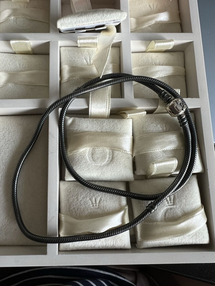 Pandora Ketten: Halskette oder doppelarmband Pandora 40cm – Neu (gemäss Beschreibung) aus Toffen von Vanessa_Germann