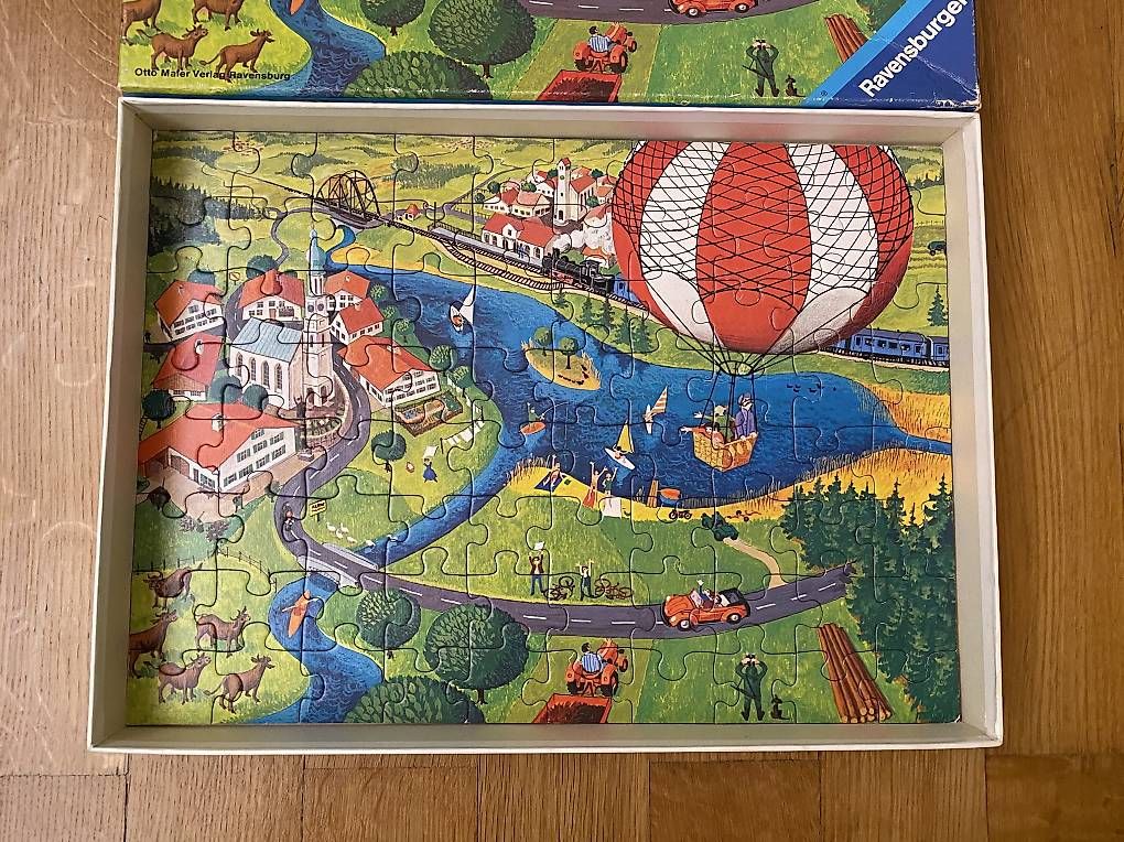 Ravensburger Puzzle: Ravensburger Vintage Puzzle 60 Teile – Usato da Muttenz venduto da Bugijeta 2