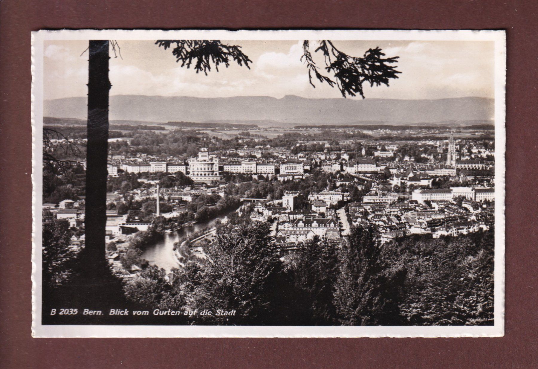 Ansichtskarten: BERN - Blick vom Gurten – Gebraucht aus Pully von nicecards-shop