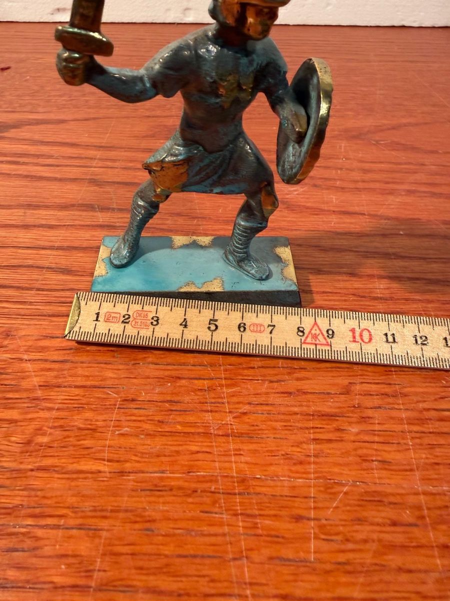 Statuette: Antique Bronze Roman Gladiator Statue - Unique Decoration – Usato da Lausanne venduto da vas_mbk2 4