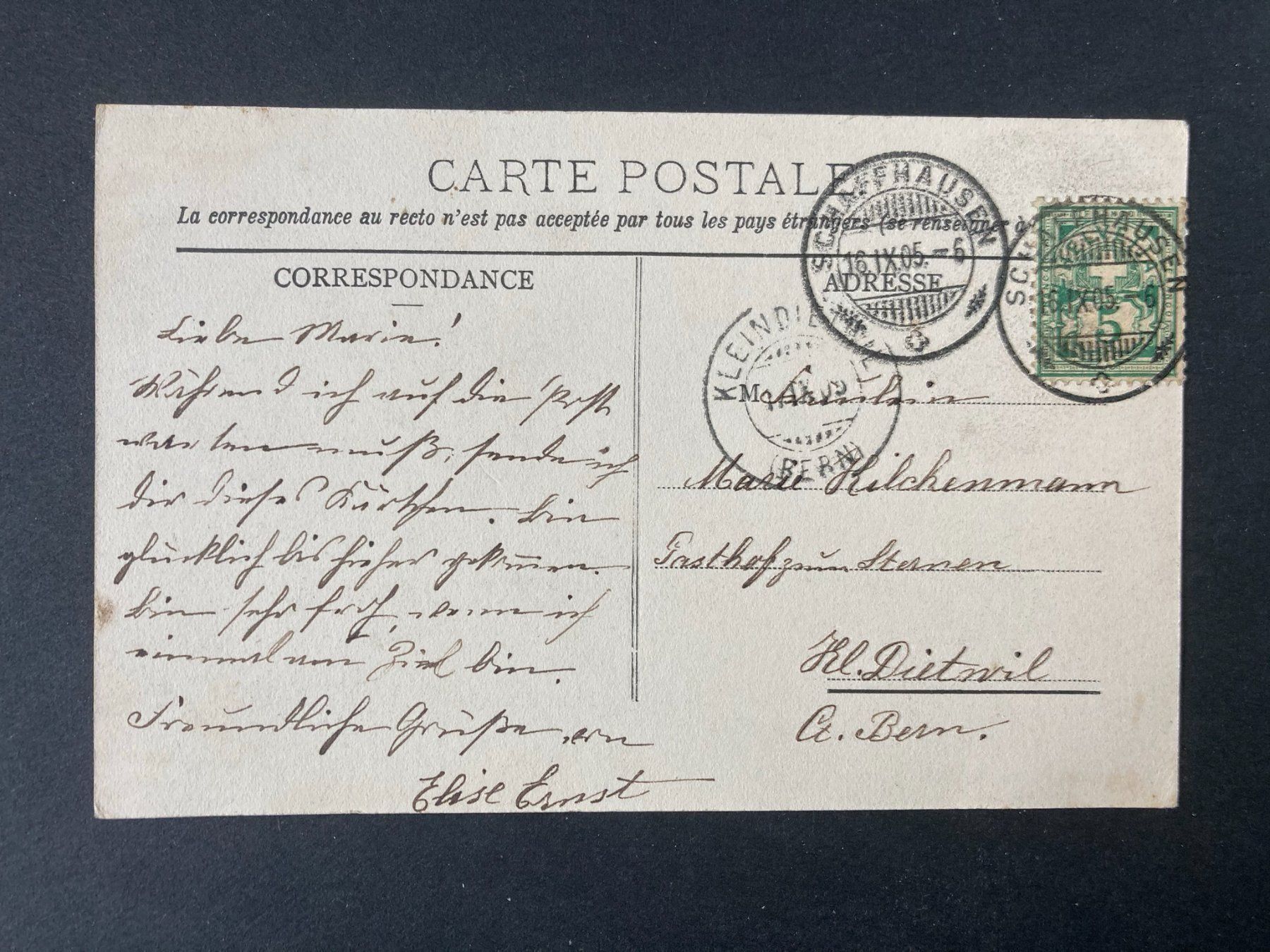 Cartoline postali: AK Rheinfall – Usato da Mirchel venduto da buecher_wurm 1