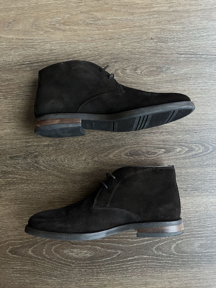 Massimo Dutti Scarpe da uomo: MASSIMO DUTTI Stiefeletten Wildleder braun Gr. 43 – Usato da Winkel venduto da betterade 2