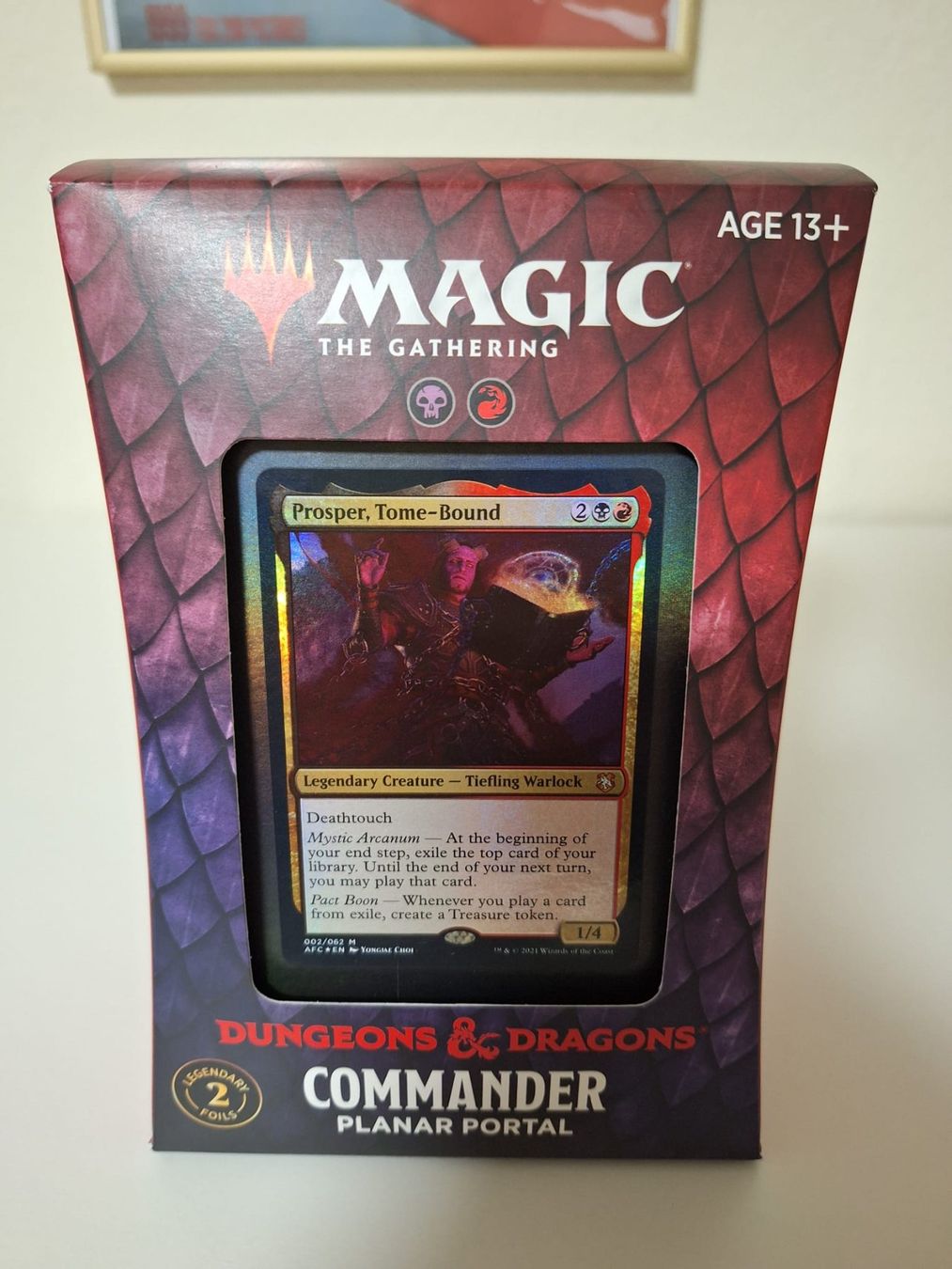 Magic The Gathering Cartes à collectionner: MtG - D&D Commander ProCon: Prosper Tome Bound | EN – Neuf avec emballage d'origine à Horw par Starblind