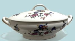 M-Fres LIMOGES Porzellan Schüssel mit Deckel Terrine oval