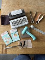 Impressart Set mit Metallstempeln und viel Zubehör