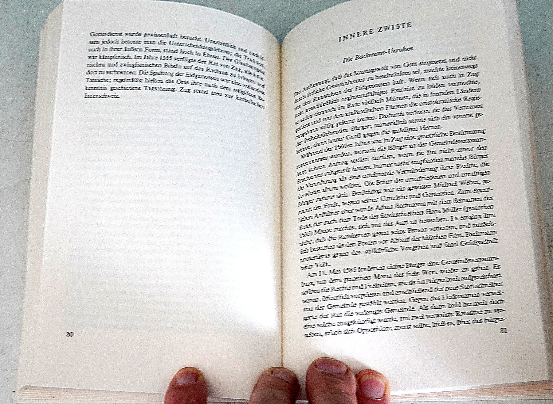 Livres: Geschichte Des Kantons Zug Eugen Gruber – D'occasion à Baar par 2cvbaar 1