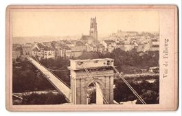 Fotografie Fribourg, Panorama mit Hänge
