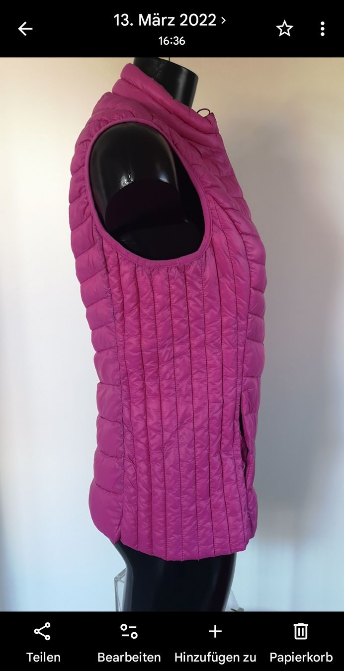Gilet & Giacche senza maniche: Daunengilet 36/38 NEU!  – Nuovo e nell'imballaggio originale da Widnau venduto da Schurlibua 2