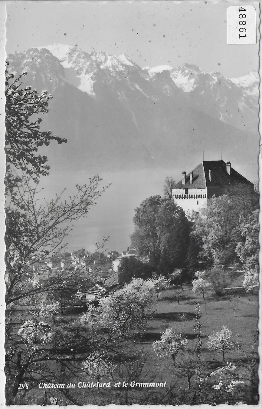 Cartoline postali: Chateau du Chatelard et le Grammont – Usato da Ettingen venduto da Kartenplanet