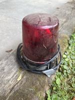Rundumleuchte rot mit Kabel