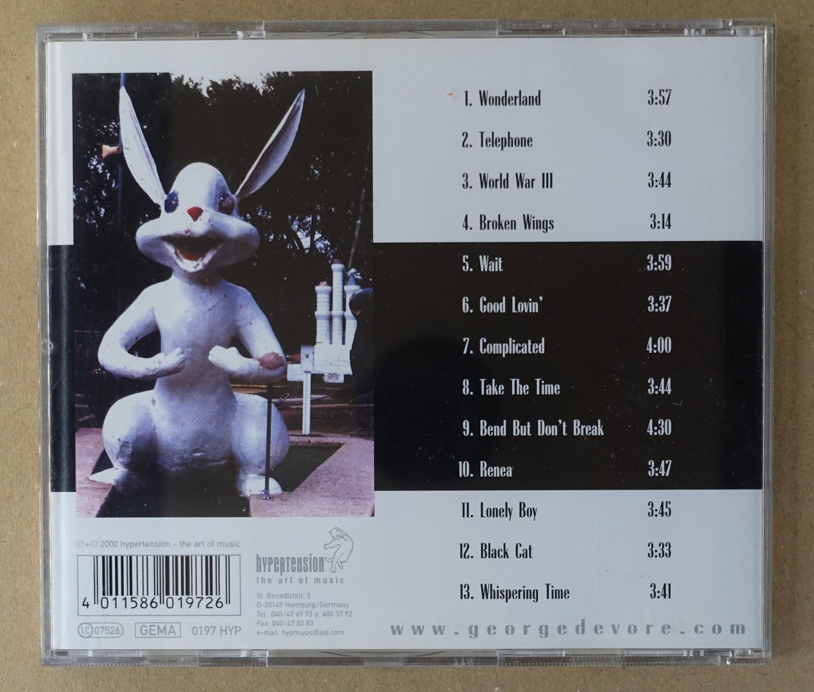 CDs: George DeVore – Wonderland - D14 – Gebraucht aus Sessa von discoverymedia 1