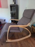 Schaukelstuhl ELLAN Creme 