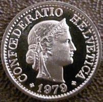 10 Rappen 1979 stgl. / aus Münzsatz