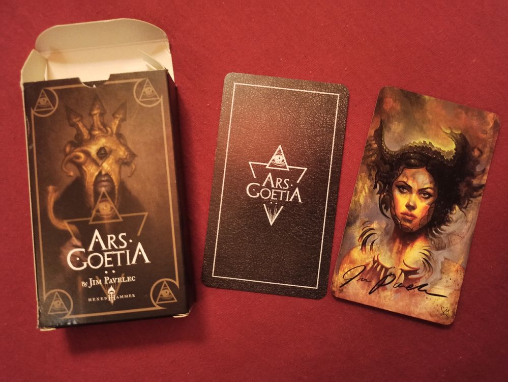 Ars Goetia Tarot 72 Spielkarten | Kaufen auf Ricardo