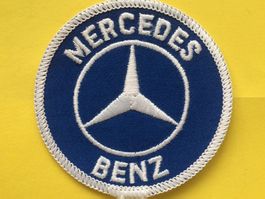 MERCEDES  BENZ  Automarke , Stoffaufnäher