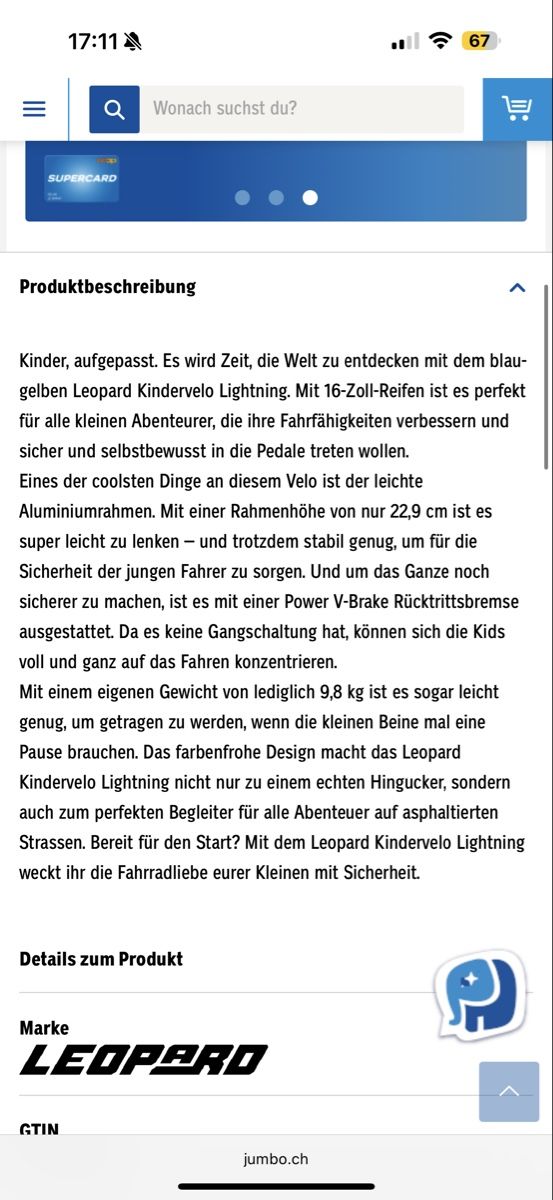 Leopard Biciclette: Fahrrad – Nuovo (secondo la descrizione) da Neukirch-Egnach venduto da Carmen1998 4