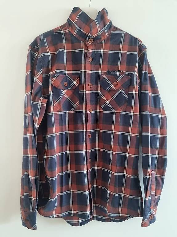 Camicie: Vaude Kariertes Wanderhemd lang – Usato da Schlieren venduto da svex87