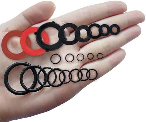 Sanitari: 7 Grösse Wasserschlauch Dichtung 20 O-Ring-Sortiment Kit – Nuovo e nell'imballaggio originale da Hundwil venduto da pak_7zvn 7