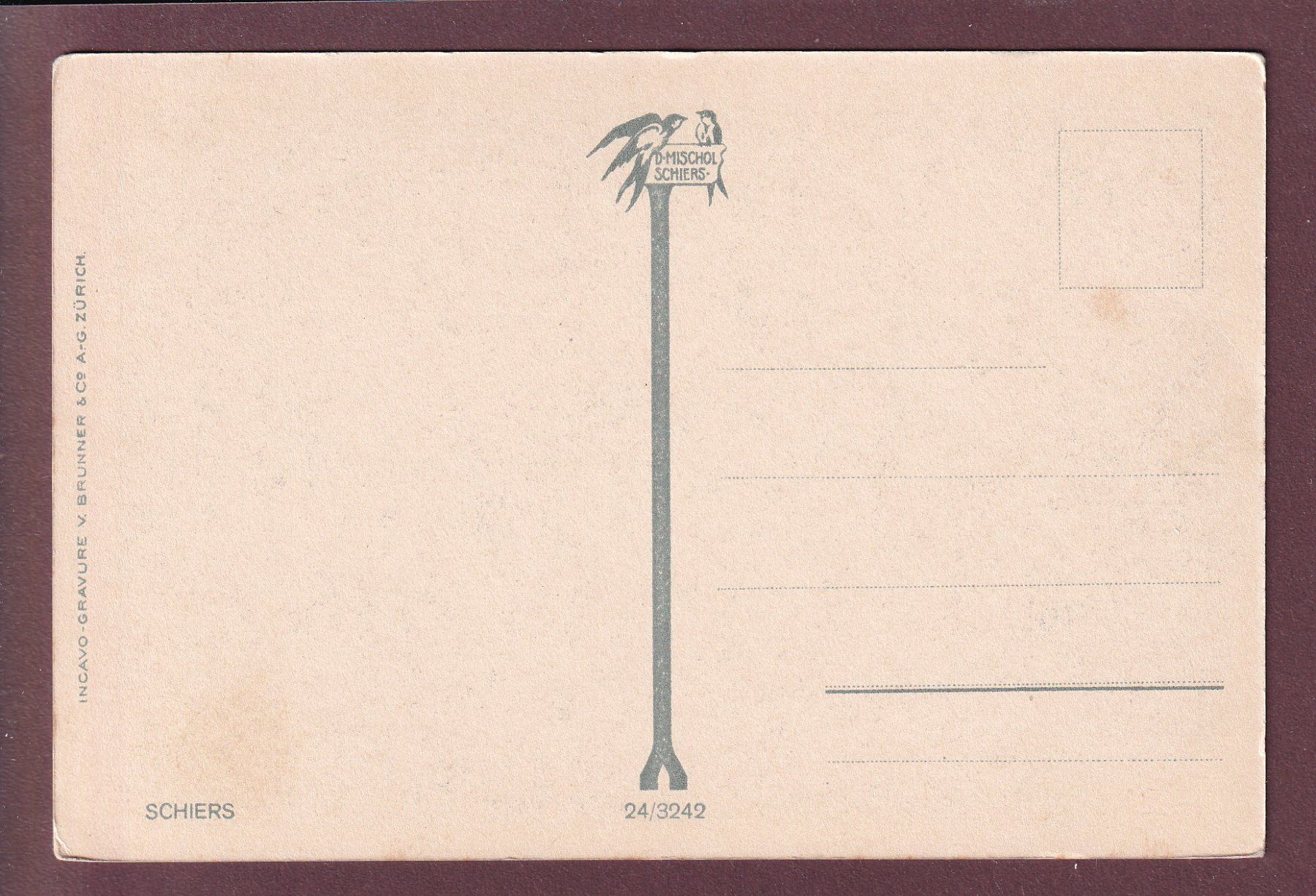Cartes postales: Heimat - SCHIERS – D'occasion à Pully par nicecards 1
