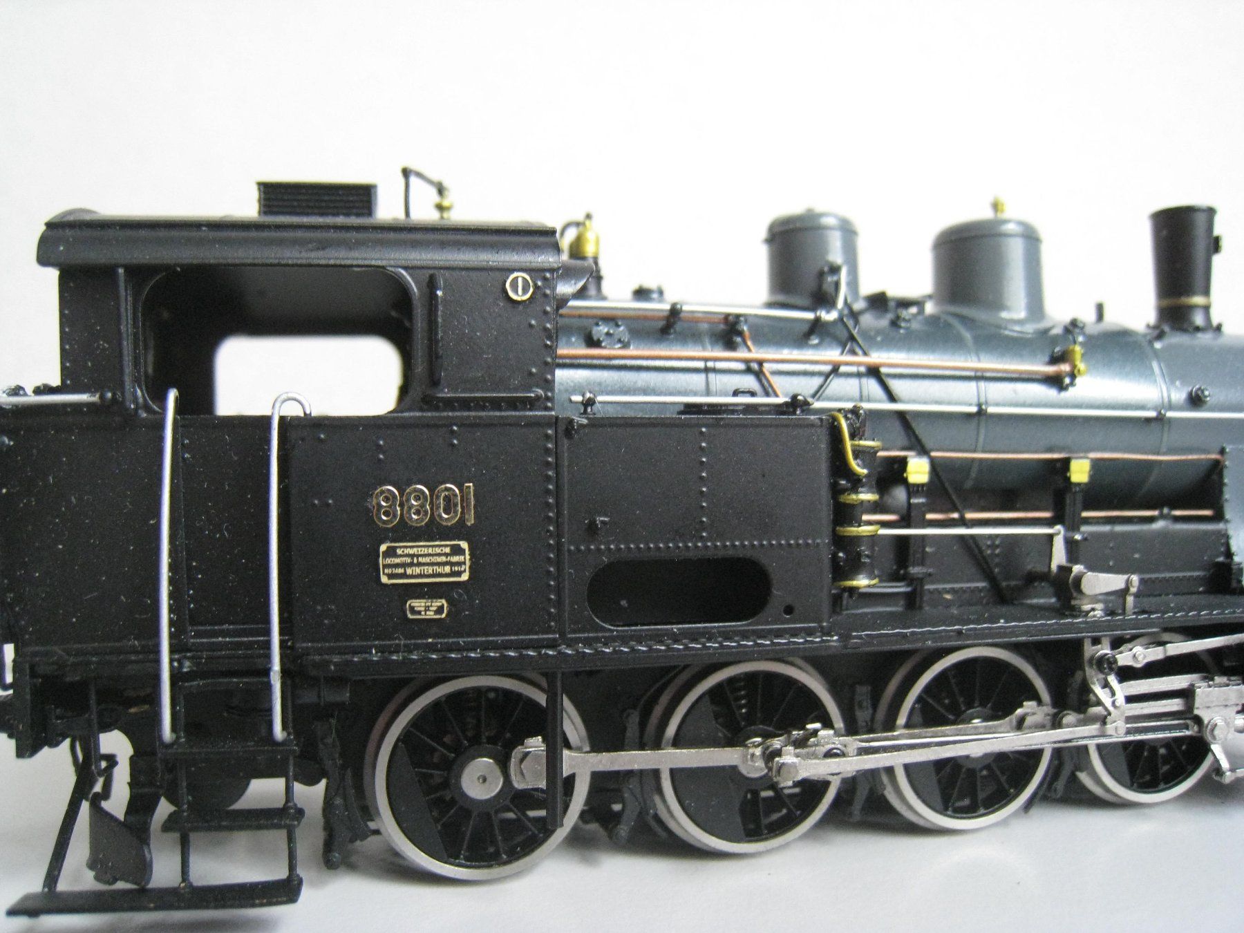 Fulgurex Modelleisenbahnen: Fulgurex, E 4/4 8801 mit grau/blauem Kessel oder E 4/4 8913 – Gebraucht aus Buchs ZH von swiss-train 1