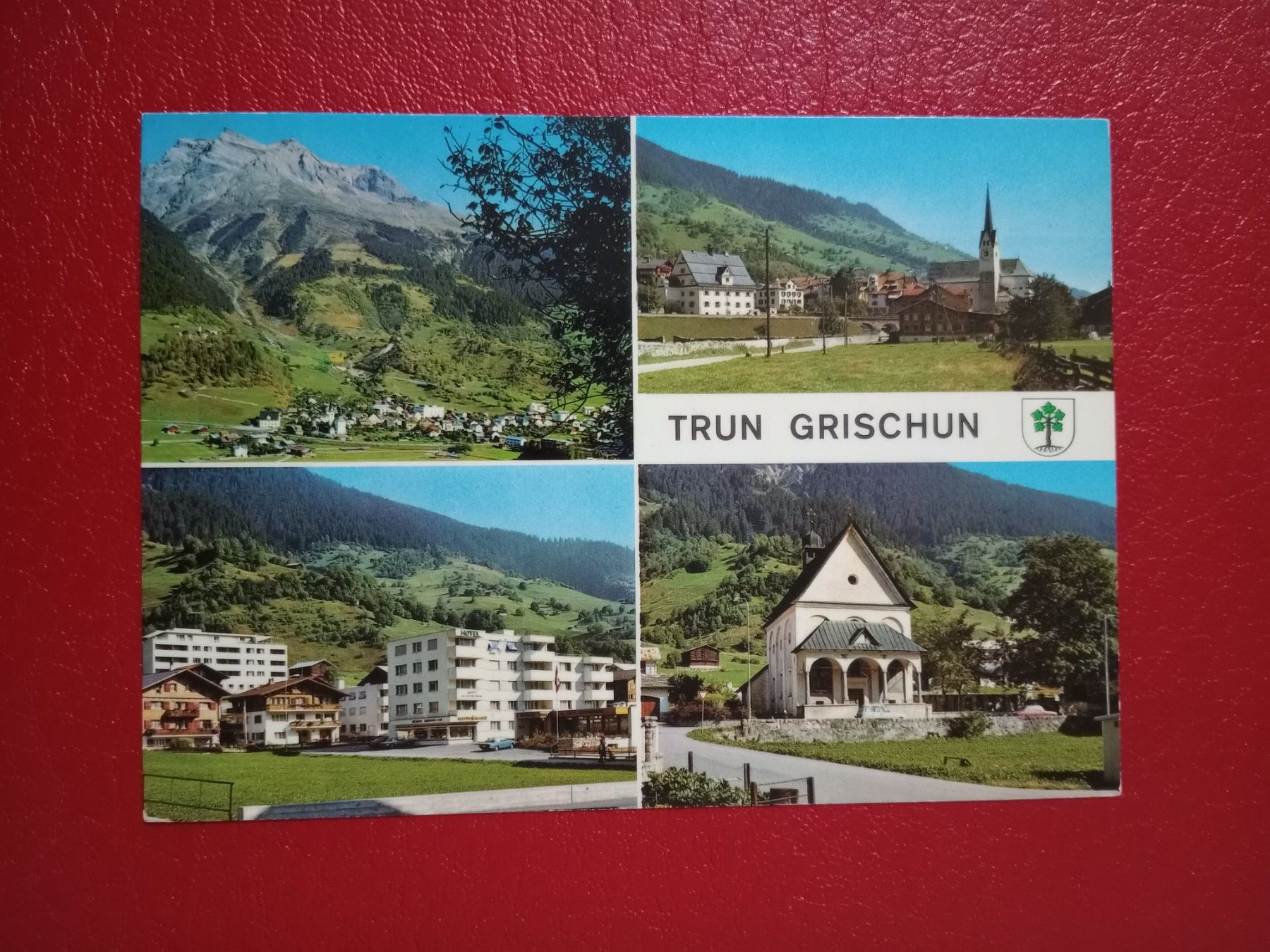 Ansichtskarten: Trun Surselva Graubünden mehrbildrig 1979 – Gebraucht aus Küttigen von Melisch1000